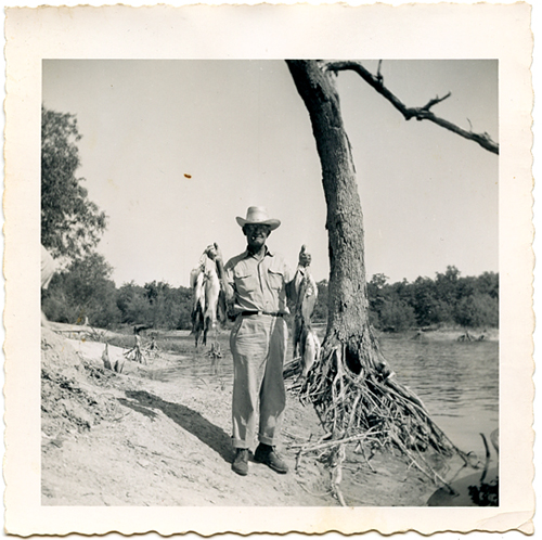 Vintage fly fishing Stock Photo by ©stock@photographyfirm.co.uk