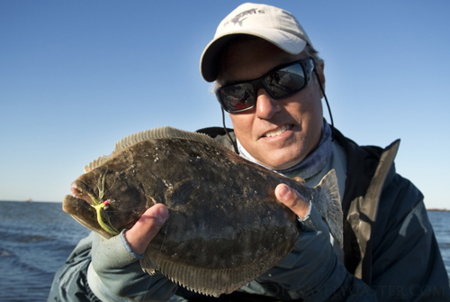 Galveston Flounder on Fly Rod 2012