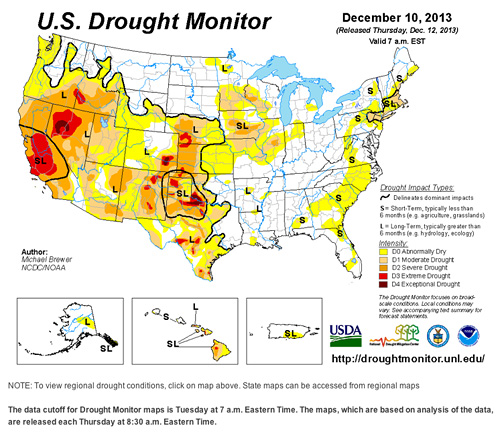 National Drought Map