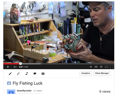 What brings fly fishing luck