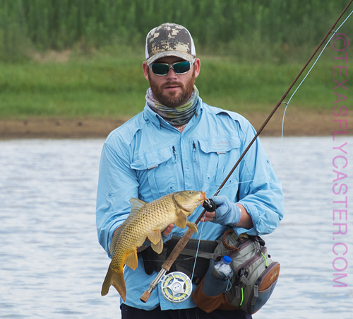 Carp fly fishing #flyfishing for carp