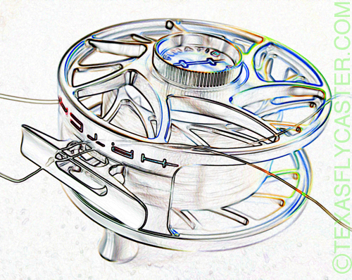 hatch fly fishing reel