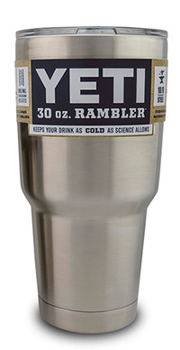 Yeti rambler for prize drawing starts October