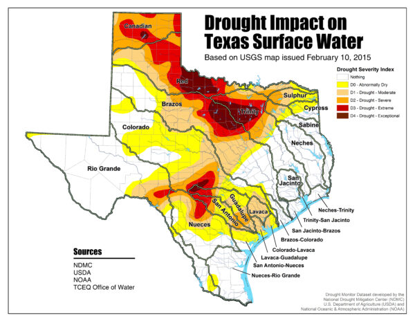 Get a Look at This: Texas Water (Drought) Maps - Flyfishing Texas ...