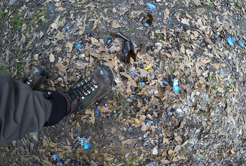 Illegal dumping New Caney Texas.