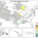 USA drought map improvements