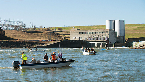 Denison Dam Flood Release December 2015