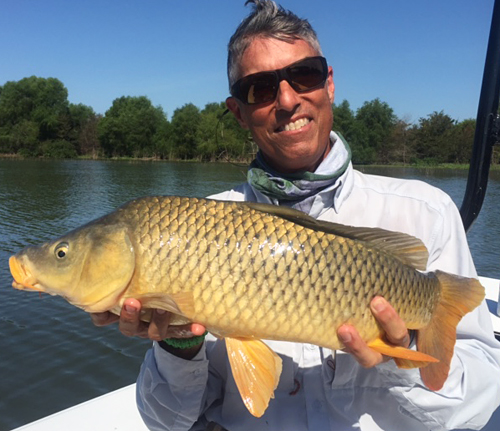 Ray Roberts Carp on Fly