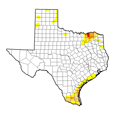 Texas Drought Map 22017