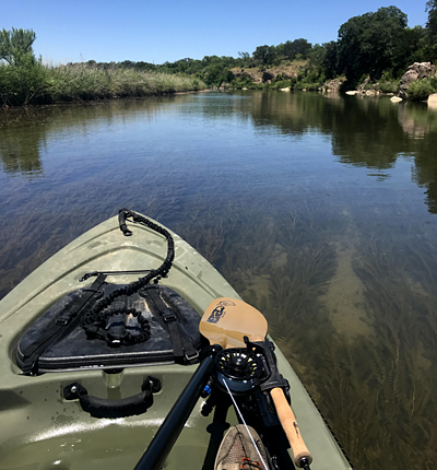 Fly Fishing the Llano River courtesy photo Tanner