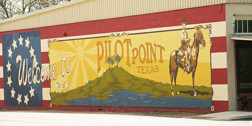 Pilot Point Texas Downtown