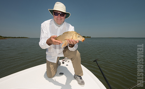 Lake Ray Roberts Carp on Fly