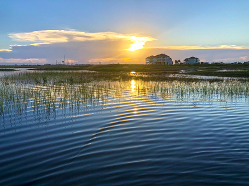 Galveston Bay fly fishing 2018