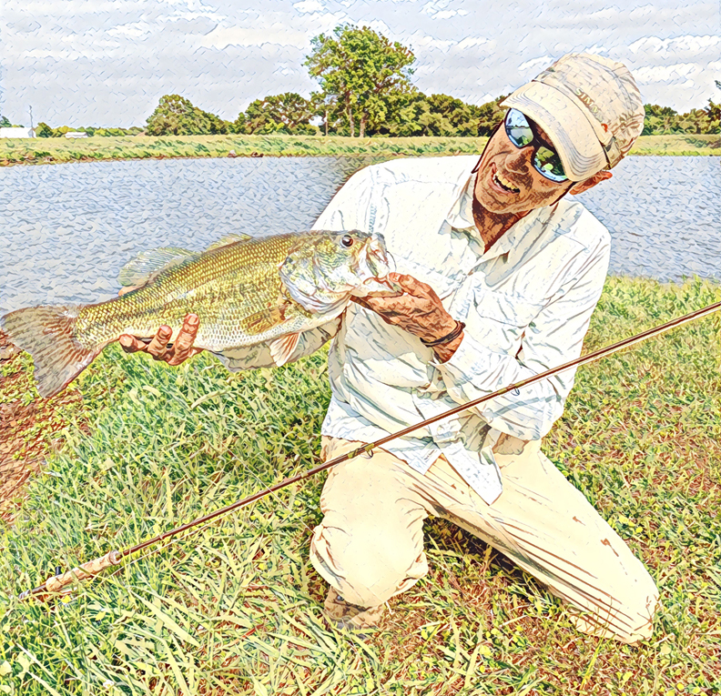 texas bass on fly rod fly fishing for largemouth bass
