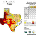 Texas Drought Map