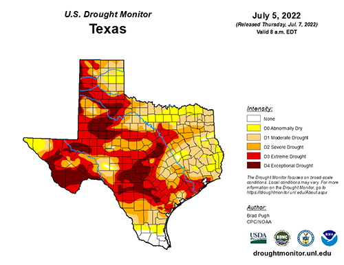 drought map