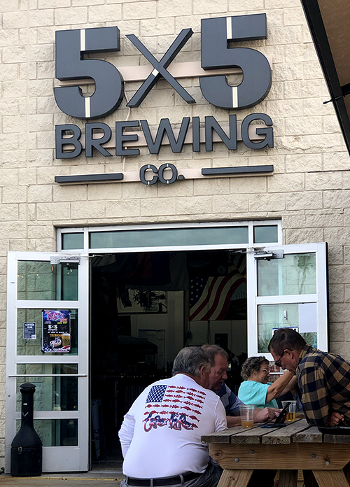 5X5 Brewing Mission Texas Microbrewery