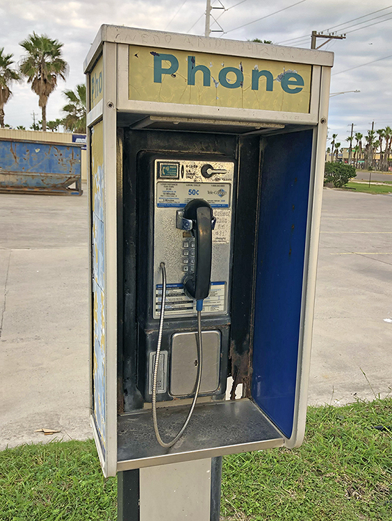 Phone Booth South Texas