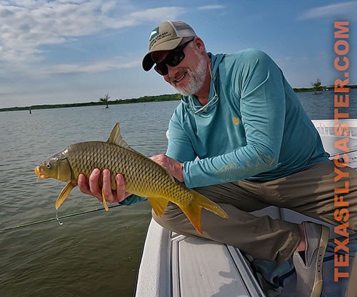 ray roberts carp on fly