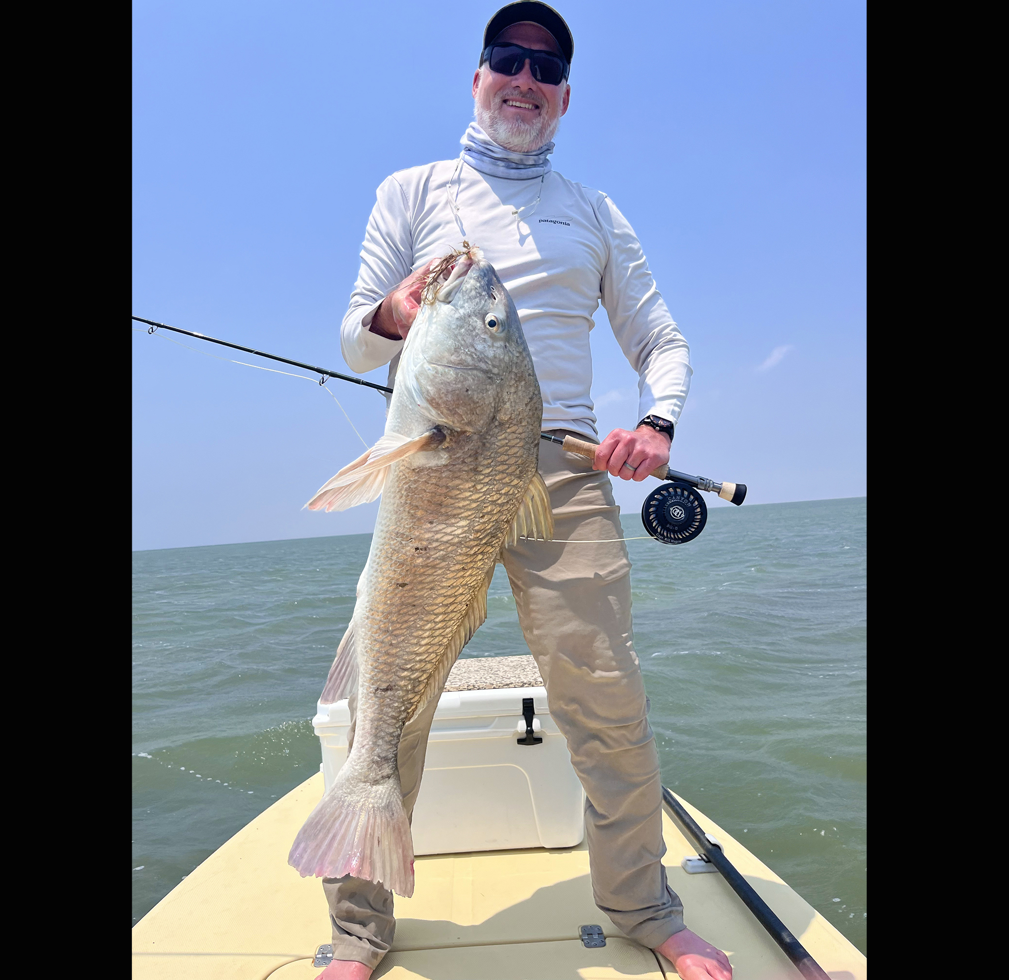 black drum on fly port mansfield texas