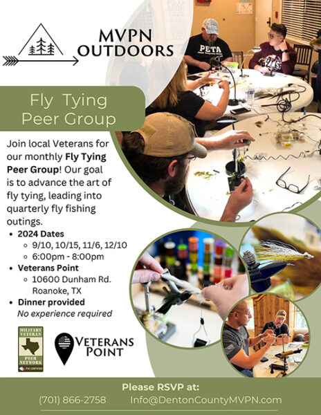 Fly Tying for Veterans Denton County