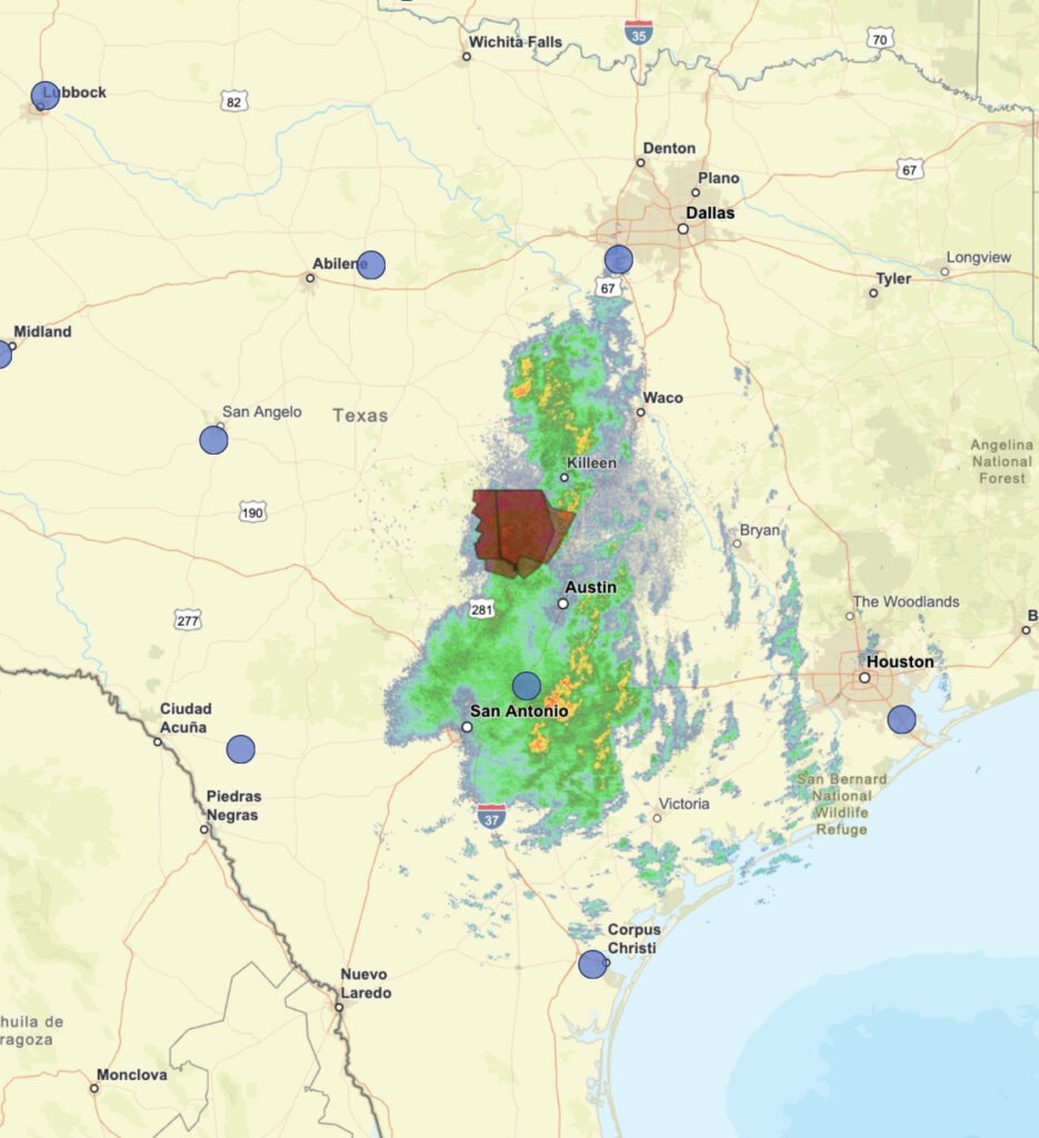 kerrville radar july 5