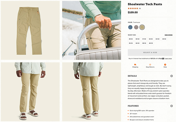 howlerbrothers fly fishing pants